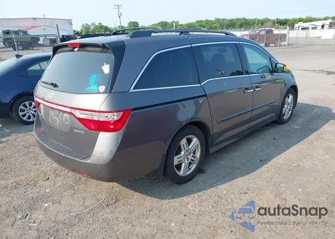 2012 Honda Odyssey Touring/Touring Elite из США, поврежденный, VIN 5FNRL5H92CB059118